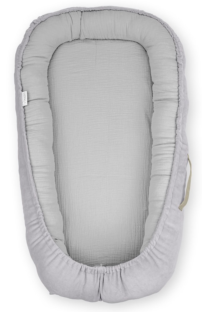 Gniazdko niemowlęce Kokon 80x45 cm Popiel CC3 CC3_popiel