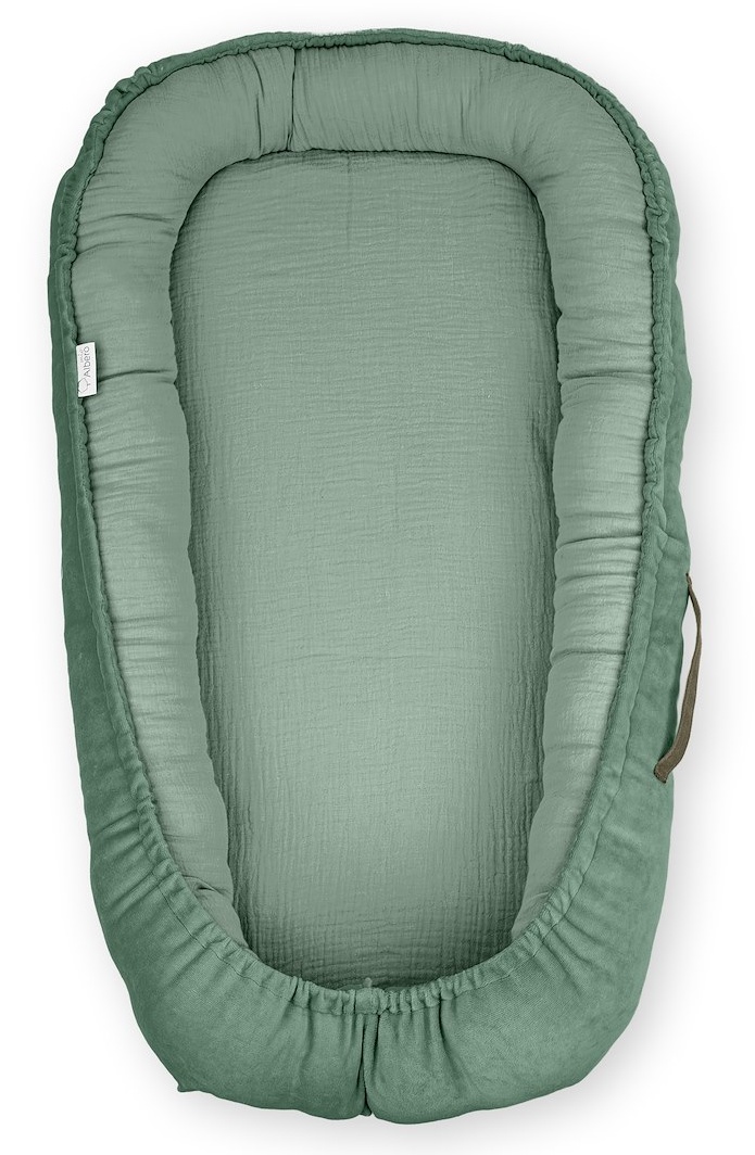 Gniazdko niemowlęce Kokon 80x45 cm Zieleń CC4 CC4_zielen