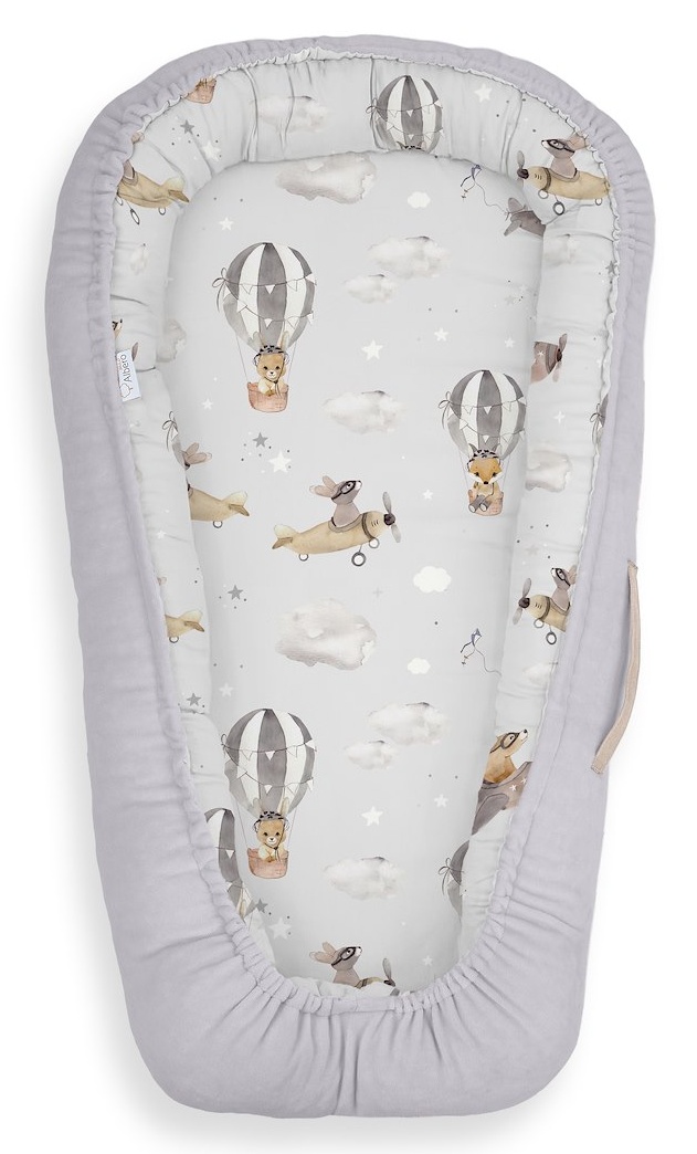 Gniazdko niemowlęce Kokon 80x45 cm Lot balonem CP6 CP6_lot_balonem