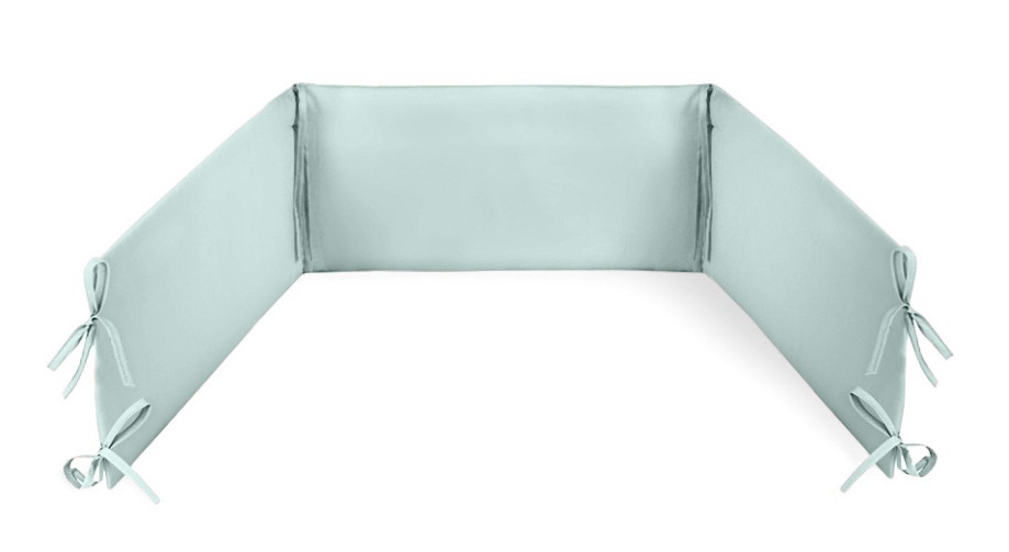 Ochraniacz uniwersalny do łóżeczka Basic Mięta 180x30 cm ochranaicz_mieta_ok