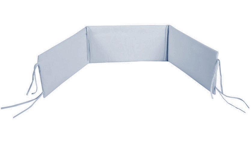 Ochraniacz uniwersalny do łóżeczka Basic Niebieski Jeans 180x30 cm ochraniacz_niebieski_jeans_ok