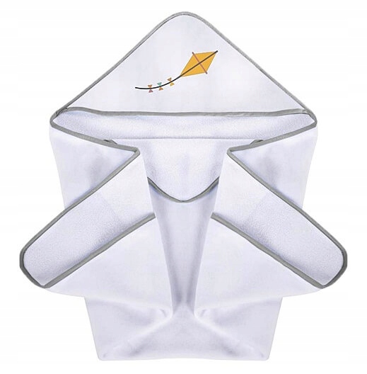 Okrycie kąpielowe z kapturkiem 100x100 cm Szop z latawcem H240 Szop_z_latawcem_240