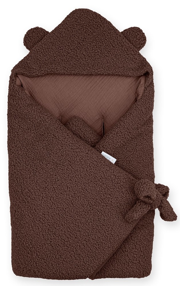 Otulacz do fotelika 100x100 cm CMB8 Brąz CMB8_braz