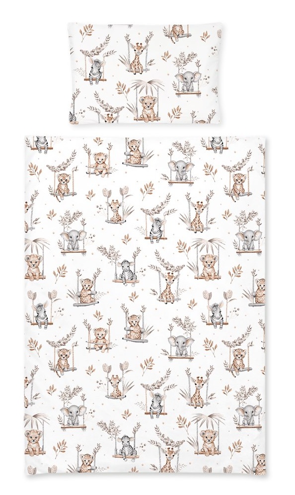 Pościel 2 elementowa dziecięca 135x100 Africa world C012 C012_Africa_world