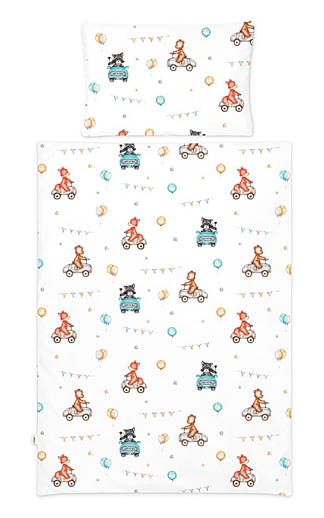 Pościel 2 elementowa dziecięca 135x100 Autka 416 autka_416