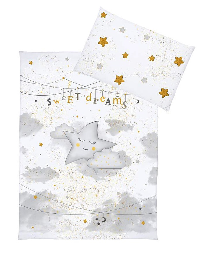 Pościel 2 elementowa dziecięca 135x100 Moja Gwiazdka K066 moja_gwiazdka_k066