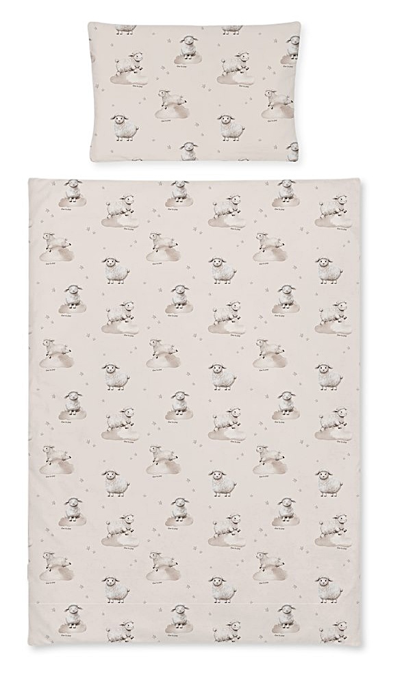 Pościel 2 elementowa dziecięca 135x100 Śpiące owieczki 447 spiace_owieczki_447