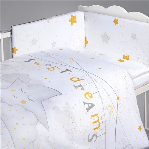 Pościel 3 elementowa dziecięca 135x100 cm Moja Gwiazdka K066 moja_gwiazdka_K066_a