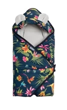 Otulacz do fotelika 90x90 cm Velvet Koliber Granatowy