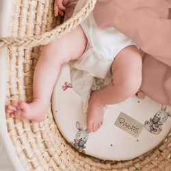 Prześcieradło do gondoli 80x35cm 2-pak Baletnica W440