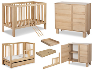 Zestaw mebli dziecięcych z Łóżeczkiem Buk Olivia