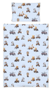 Pościel 2 elementowa dziecięca 135x100 Drivers World C013