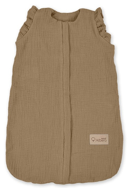 Śpiworek niemowlęcy do spania S (0,5 TOG) 62x34 cm Karmel CC5