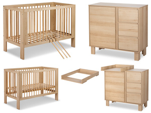 Zestaw mebli dziecięcych z Łóżeczkiem Buk Olivia