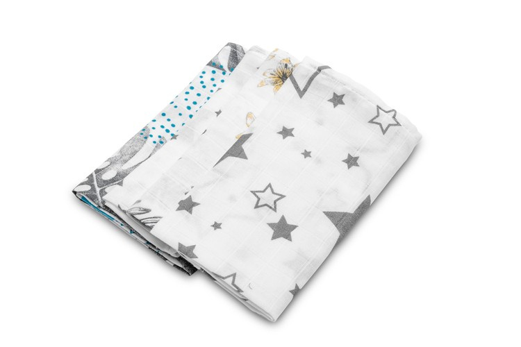 Pielucha muślinowa Peonie Białe pol_pl_Pielucha-muslinowa-Peonie-Biale-2806_2