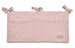 Przybornik na łóżeczko Cotton color 30x60 cm Róż CC1