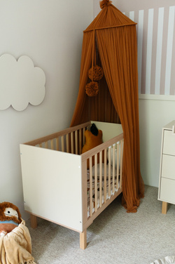 Zestaw mebli dziecięcych / młodzieżowych z Szafa, Komoda Szampan Buk LAURA