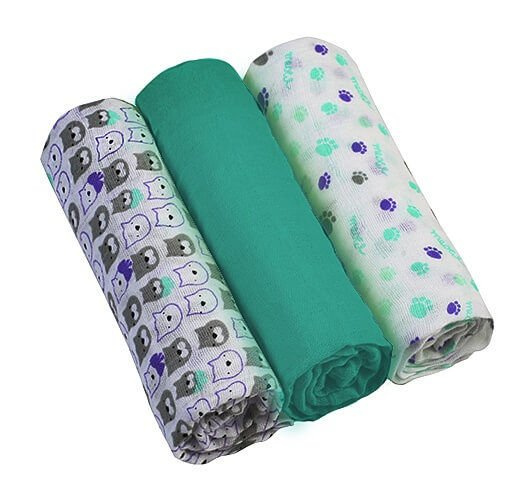 Pieluszki Muślinowe 70x70 cm Miętowe 3 szt 348/05 pol_pl_Pieluszki-Muslinowe-70x70-cm-Mietowe-3-szt-348-05-100_1