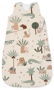 Śpiworek niemowlęcy do spania M (1,5 TOG) 77x35 cm Zabawa w tropikach CP4