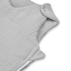 Śpiworek niemowlęcy do spania S (1,5 TOG) 62x34 cm Popiel CC3