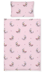 Pościel 2 elementowa dziecięca 135x100 Blossom World C014