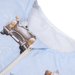 Śpiworek dziecięcy z nogawkami S (1,5 TOG) 80x36 cm Little Drivers World C013