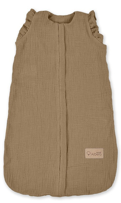 Śpiworek niemowlęcy do spania M (0,5 TOG) 77x35 cm Karmel CC5