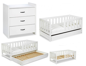 Zestaw mebli młodzieżowych Białe AMELIA