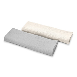 Pieluszki muślinowe 2-pak Popiel CC3