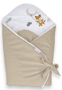 Rożek niemowlęcy 75x75 cm Myszka 421