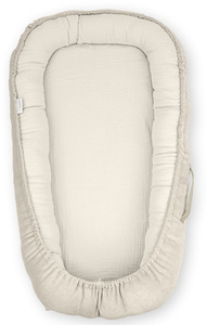 Gniazdko niemowlęce Kokon 80x45 cm Wanilia CC0