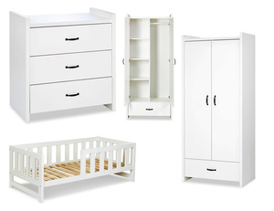 Zestaw mebli młodzieżowych Białe AMELIA