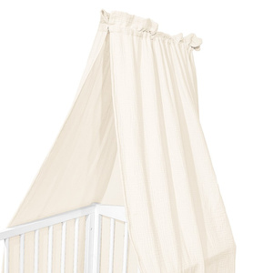 Baldachim do łóżeczka 150x200 cm Cotton color CC0 Wanilia