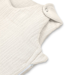 Śpiworek niemowlęcy do spania M (1,5 TOG) 77x35 cm Wanilia CC0