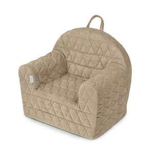 Fotelik Velvet Retro Beż V113