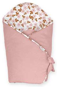 Rożek niemowlęcy 75x75 cm Retro Kwiatki CP1