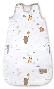 Śpiworek niemowlęcy do spania S (1,5 TOG) 62x34 cm MINI Myszka 421