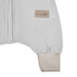 Śpiworek dziecięcy z nogawkami S (0,5 TOG) 80x36 cm Popiel CC3