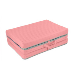 Składana Mata Piankowa 120x60x6 cm Herbaciana Róża