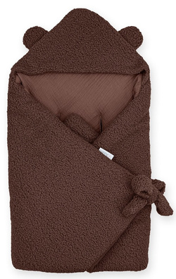 Otulacz do fotelika 100x100 cm CMB8 Brąz