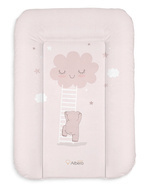 Mata do przewijania niemowląt 70x50 Spacer w Chmurach różowa 435