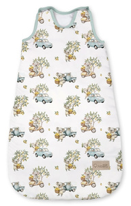 Śpiworek niemowlęcy do spania M (1,5 TOG) 77x35 cm Koala w podróży 446