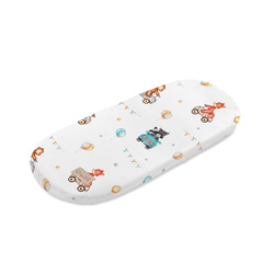 Prześcieradło do gondoli 80x35cm 2-pak Autka W416