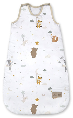 Śpiworek niemowlęcy do spania M (1,5 TOG) 77x35 cm Myszka 421