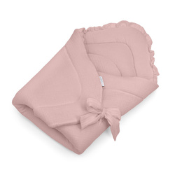 Rożek niemowlęcy 75x75 cm Róż CC1 Cotton Color