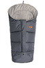 Śpiworek do wózka polar COMBI 3w1 Graphite/Grey 100x45 cm