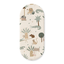 Prześcieradło do gondoli 80x35cm 2-pak Zabawa w tropikach CP4 