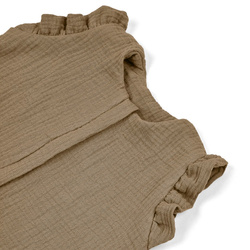 Śpiworek niemowlęcy do spania S (0,5 TOG) 62x34 cm Karmel CC5