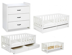 Zestaw mebli młodzieżowych Białe AMELIA