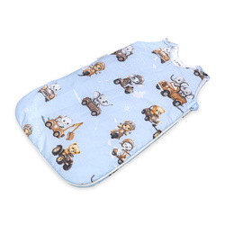 Śpiworek niemowlęcy do spania S (1,5 TOG) 62x34 cm Little Drivers World C013